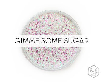 Gimme Some Sugar || Premium Polyester Glitter, 1oz by Weight • OPAQUE • || Nicole Sutherland Collection || .015 cut