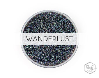 Wanderlust || Premium Polyester Glitter, 1oz by Weight • TRANSPARENT • || .008 cut