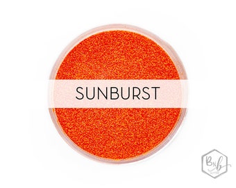 Sunburst || Premium Polyester Glitter, 1oz by Weight • OPAQUE • || .008 cut