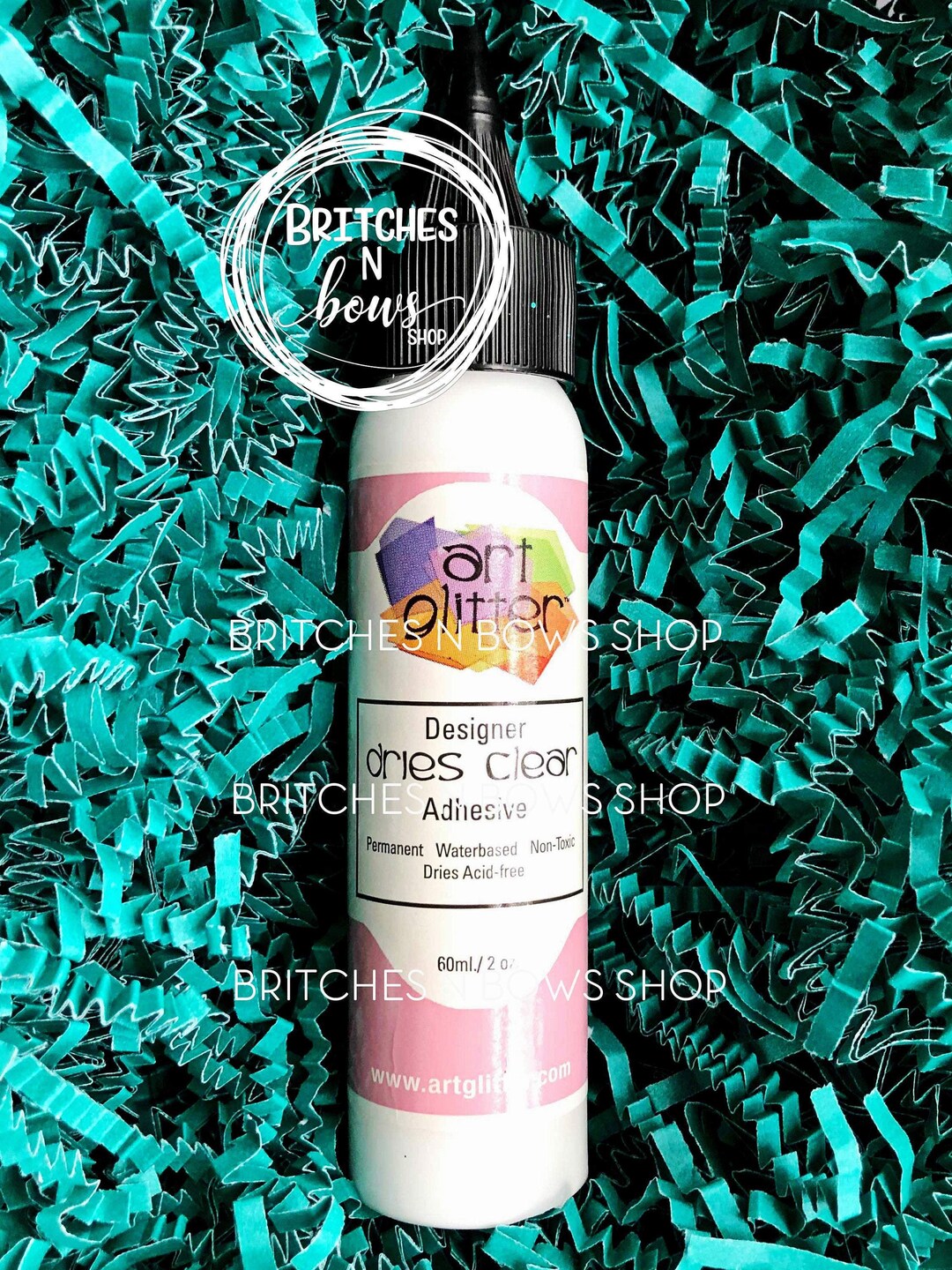 2oz Art Glitter Designer Dries Clear Adhesive Etsy