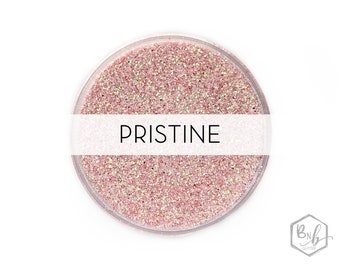 Pristine || Premium *Cosmetic* Polyester Glitter, 1oz by Weight • Semi-OPAQUE • || up to .015 cut *Limited Supply*