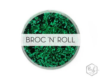 Broc n Roll || Exclusive Premium Polyester Glitter, 1oz by Weight • OPAQUE • || up to .04 cut