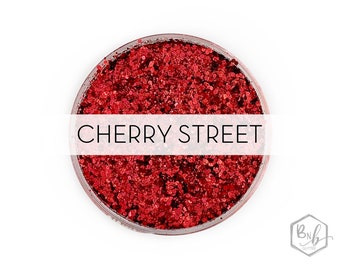 Cherry Street || Exclusive Premium Polyester Glitter, 1oz by Weight • OPAQUE • || up to .040 cut