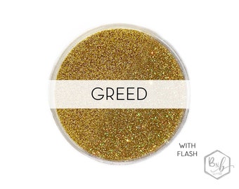 Greed (7 Deadly Sins)  || Polyester Glitter, 1oz by Weight • OPAQUE • || .008 cut