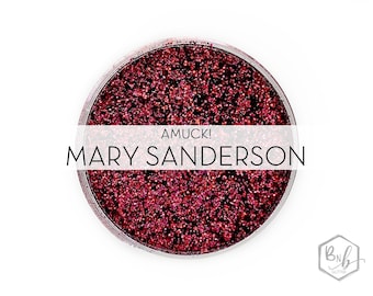 Amuck! Mary Sanderson || Exclusive Premium Polyester Glitter, 1oz by Weight • Semi-OPAQUE • || up to .015 cut