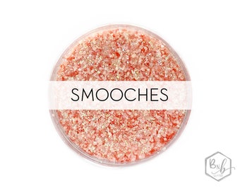 Smooches || Exclusive Premium Polyester Glitter, 1oz by Weight • TRANSPARENT • || up to .040 cut