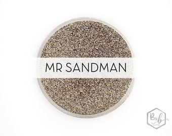 Mr. Sandman || Exclusive Premium Polyester Glitter, 1oz by Weight • OPAQUE • || up to .008 cut