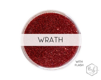 Wrath (7 Deadly Sins)  || Polyester Glitter, 1oz by Weight • OPAQUE • || .008 cut