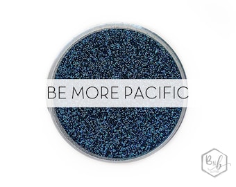 Be More Pacific || Color Shift Premium *Cosmetic* Polyester Glitter, 1oz by Weight • TRANSPARENT • || .008 cut