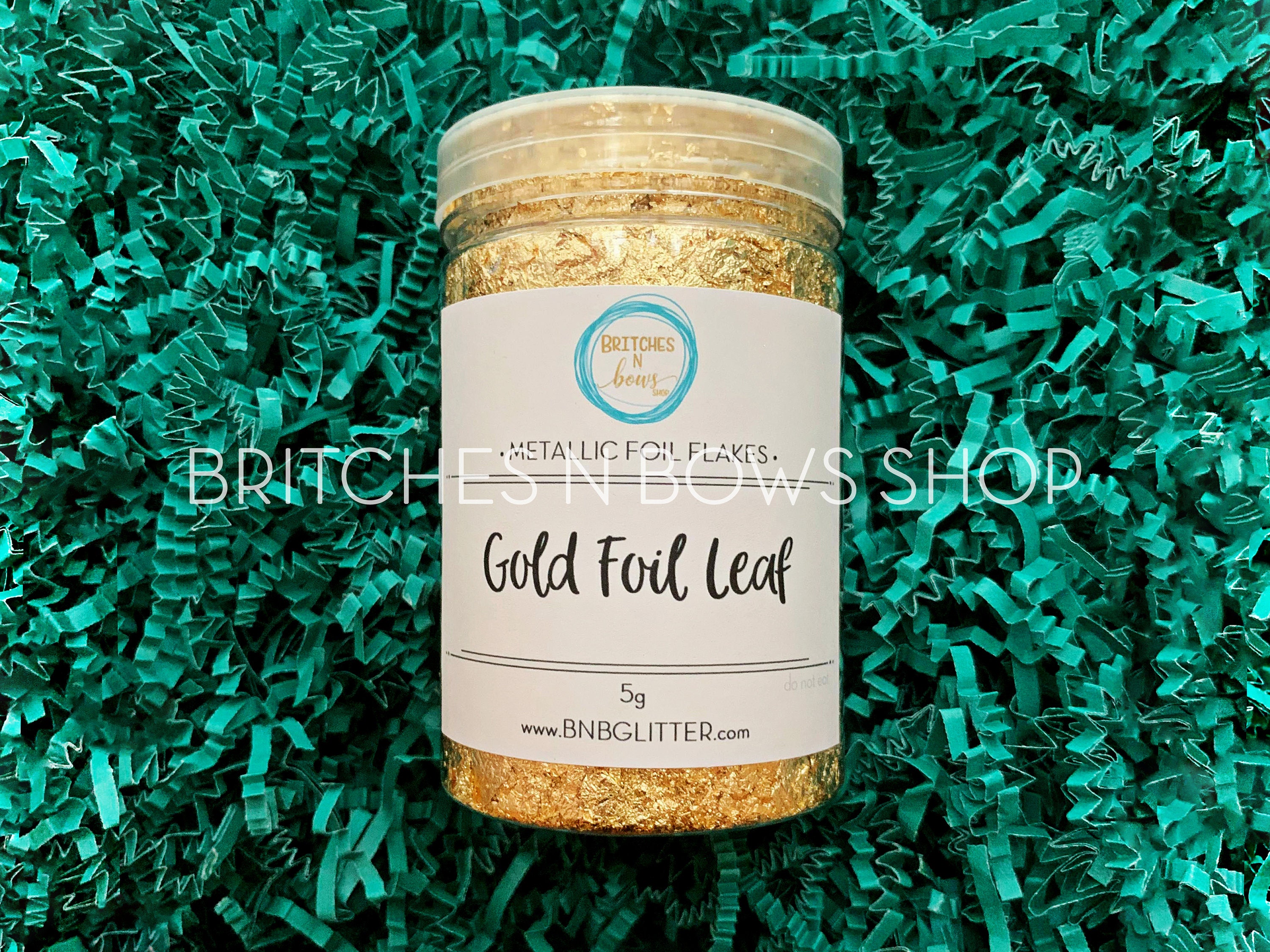 Gold Foil Flakes 10g Jar 