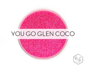 You Go Glen Coco || Premium Polyester Glitter, 1oz by Weight • TRANSPARENT • || .008 cut