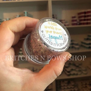 Brilhe para frente || Envie um Glitter para o pedido depois do seu • Sem descontos •