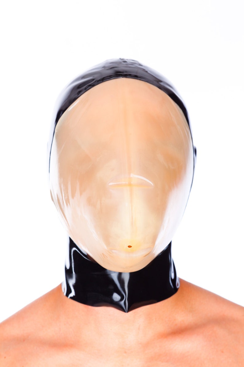Latex Breath Control Play Mask w/ Zipper Unisex 3077 FREE Etsy