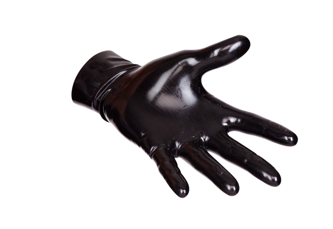 Chlorinated latex gloves online