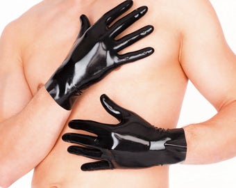THIN Latex Gloves - Wrist Short Length - Premium - Unisex 1351 - FREE usa SHIPPING
