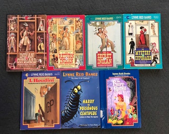 Vintage | Lynne Reid Banks Indian in the Cupboard Fairy Rebel | James Howe Bunnicula Howliday Inn | You Be the Jury |