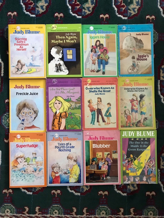 Judy Blume Collection Otherwise Known As Sheila The Great Freckle Juice Iggies House Then Again Maybe I Wont Starring Sally J Freedman