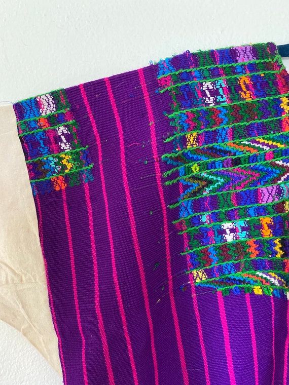 Vintage Guatemalan Huipil [ hand stitched / hand … - image 6