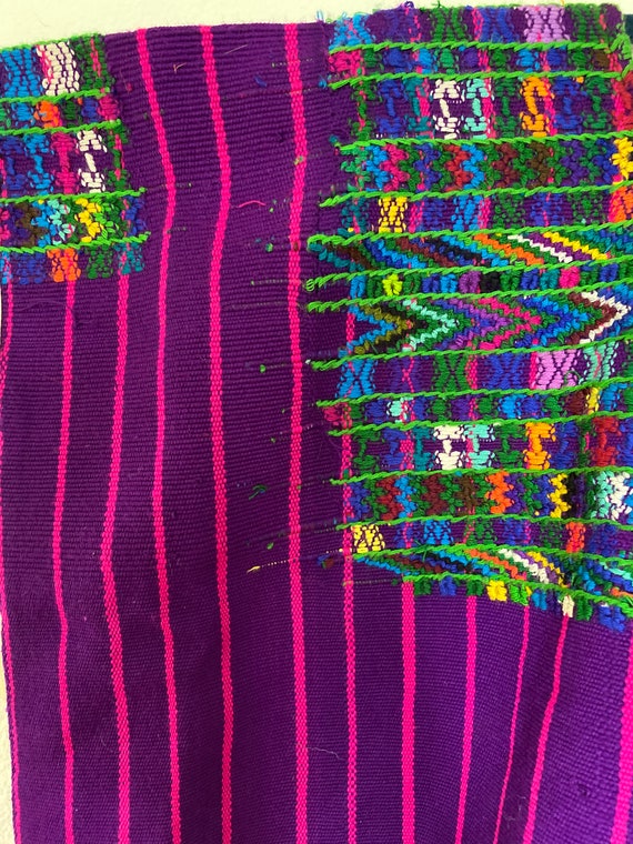 Vintage Guatemalan Huipil [ hand stitched / hand … - image 5
