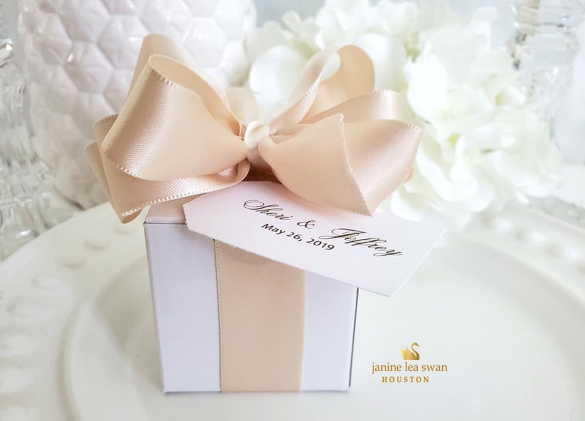 Favor Boxes Bridal Shower Elegant Favor Boxes Unique Favor Etsy