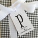 Pink Monogram Tags Gift Cards Custom Gift Tags Monogram Pink - Etsy
