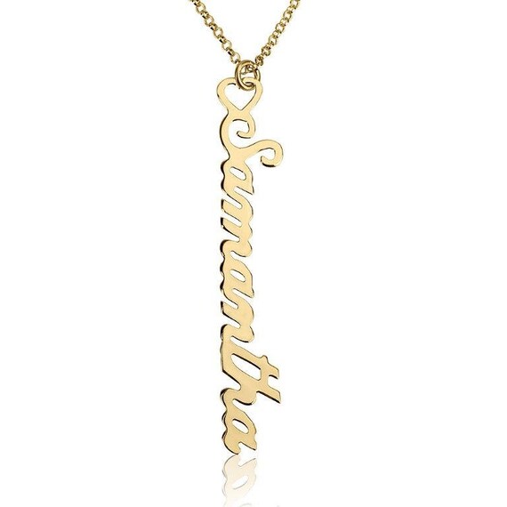 custom name necklace for girlfriend