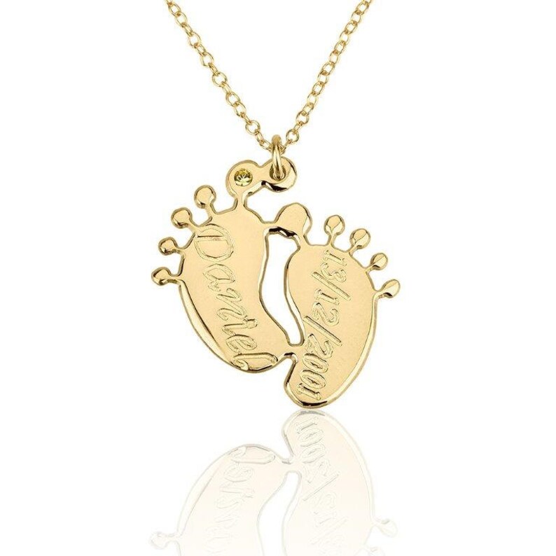 personalized baby necklace