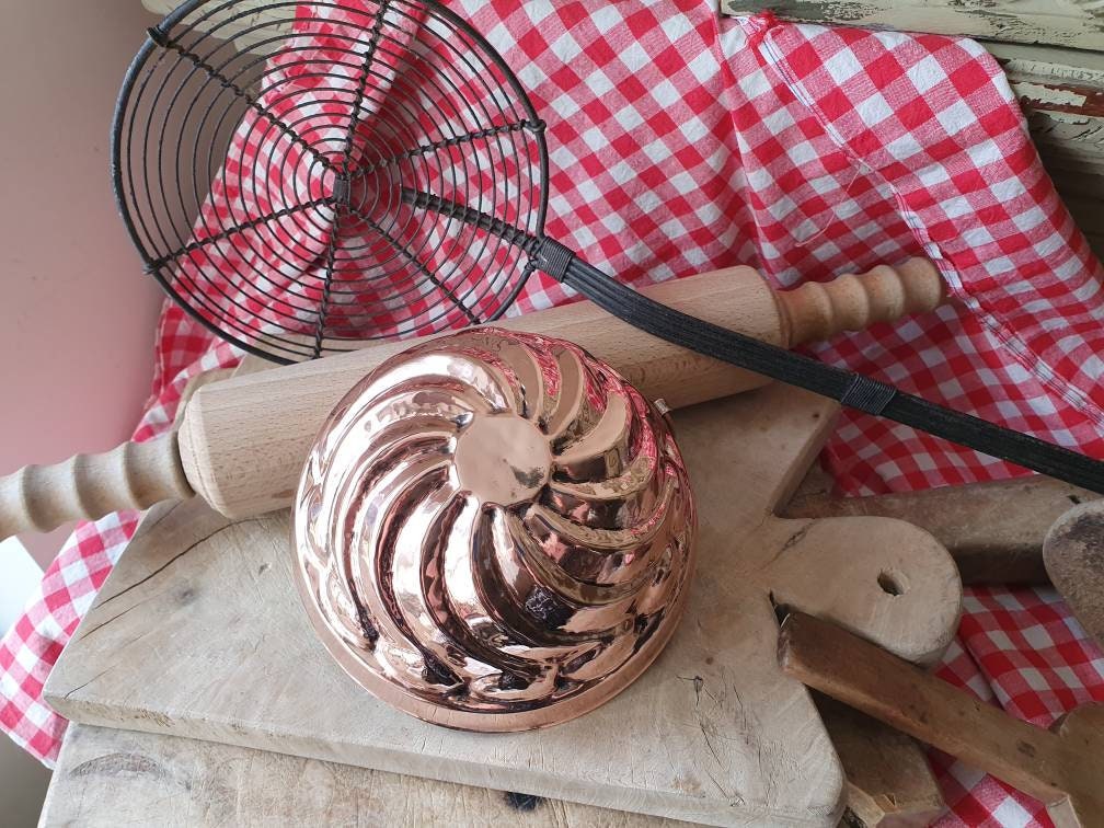 Stunning Fab Vintage French-found BIGRA Swiss Swirled Polished