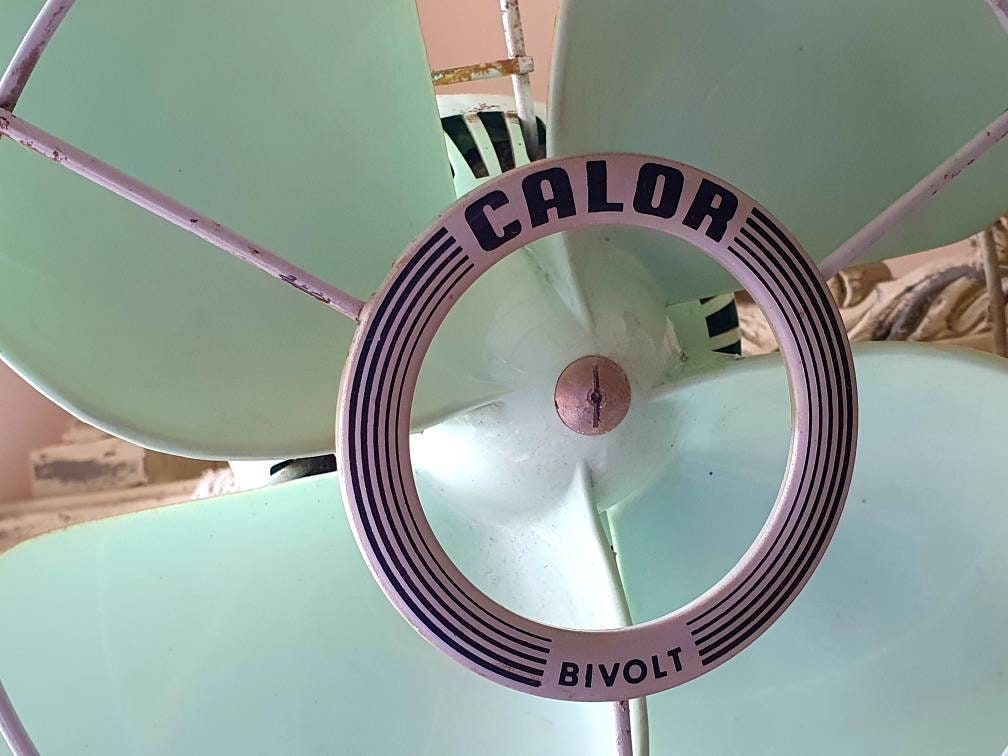 Fabuleux Rare Vintage Français Duck Egg Blue Retro 1960's-70's Calor