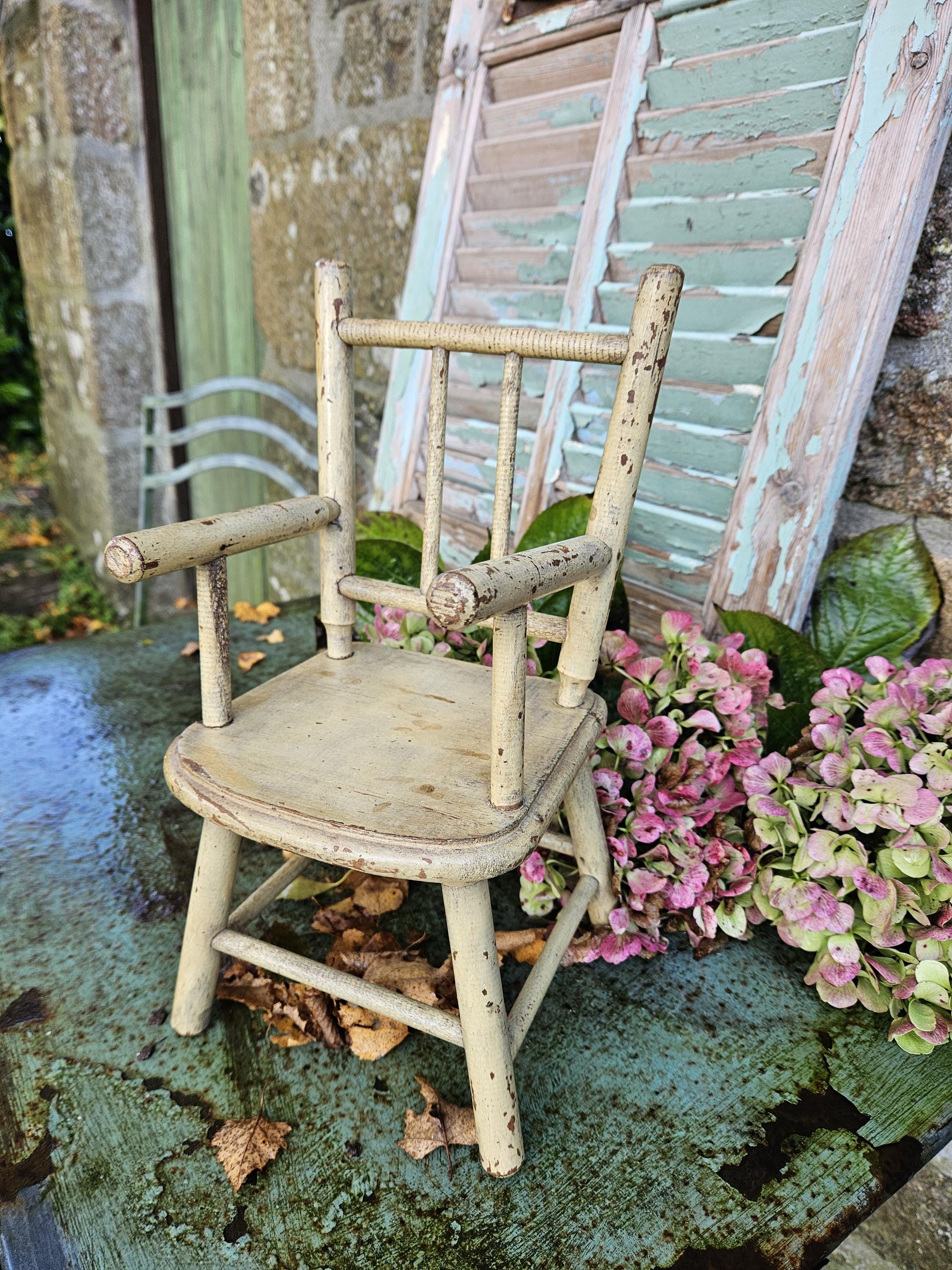 Antique doll chair - Etsy 日本 Antique doll chair - Etsy 日本