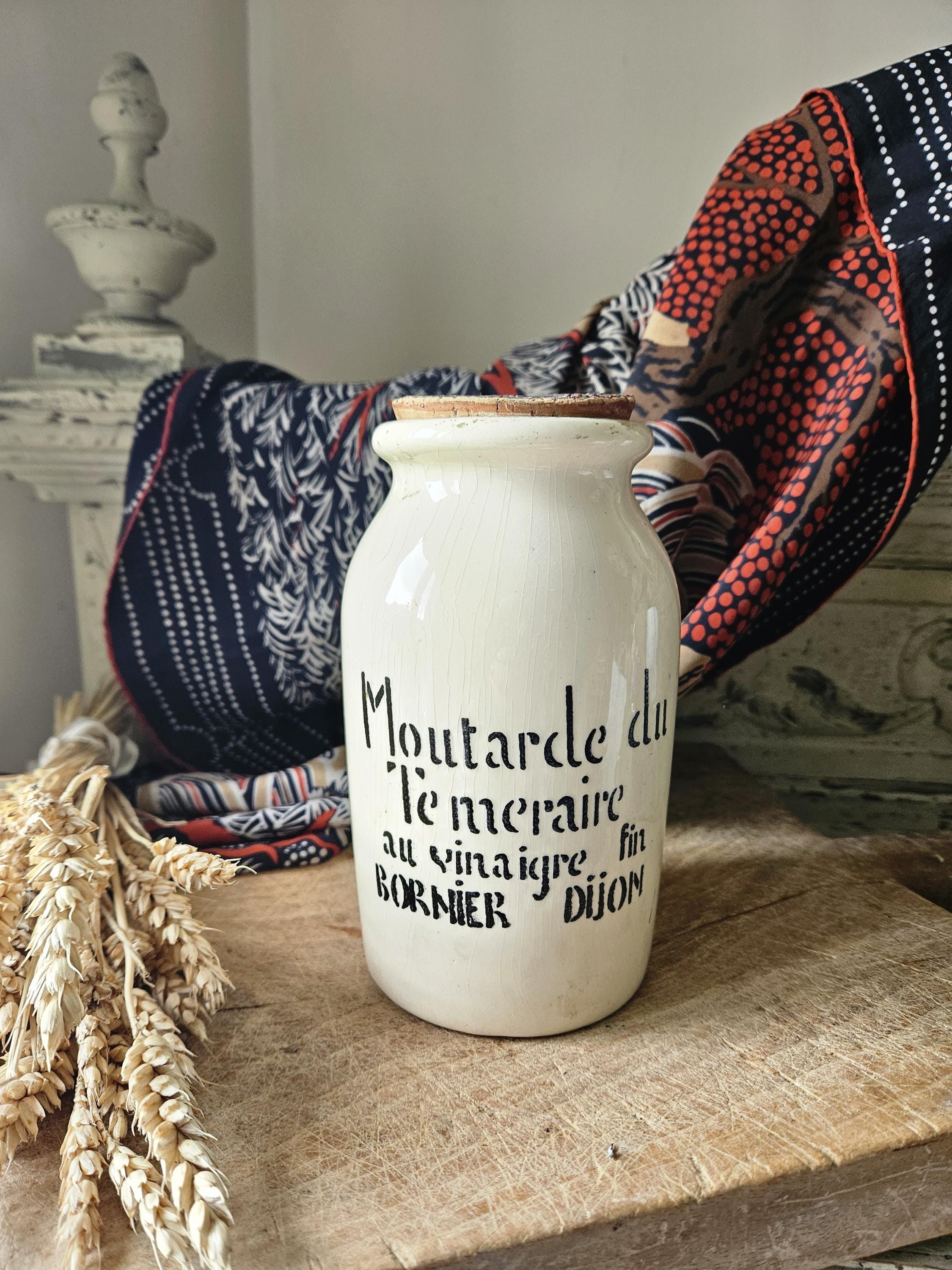 Dijon mustard pot - Etsy 日本