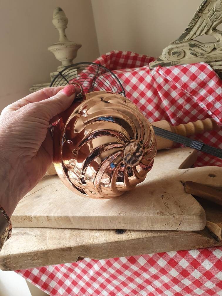 Stunning Fab Vintage French-found BIGRA Swiss Swirled Polished