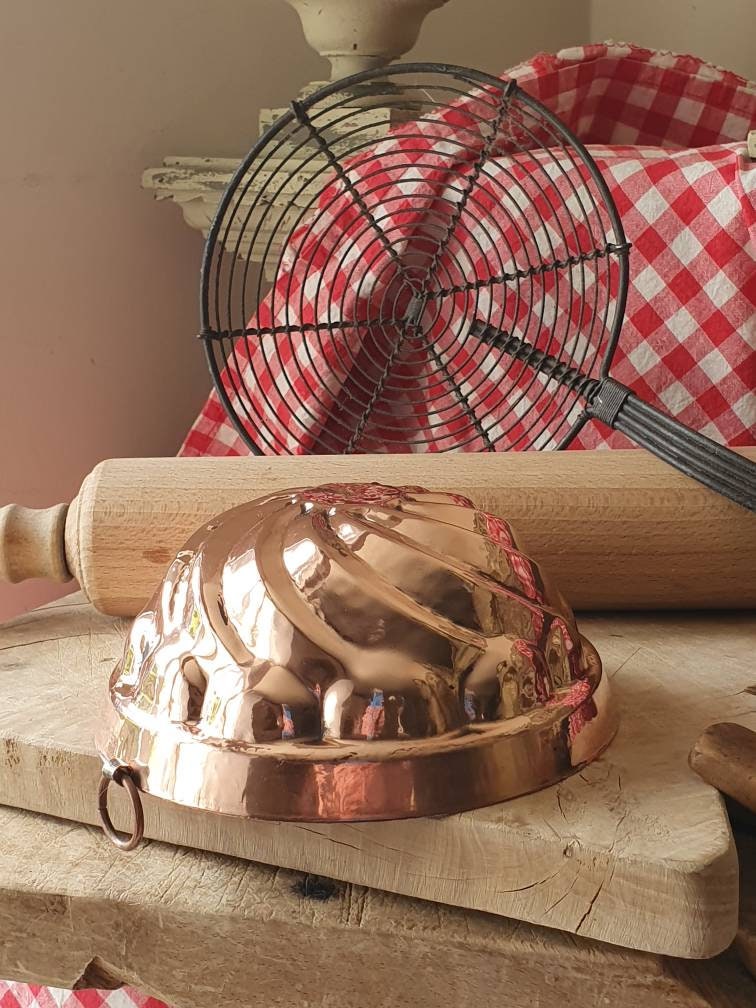 Stunning Fab Vintage French-found BIGRA Swiss Swirled Polished