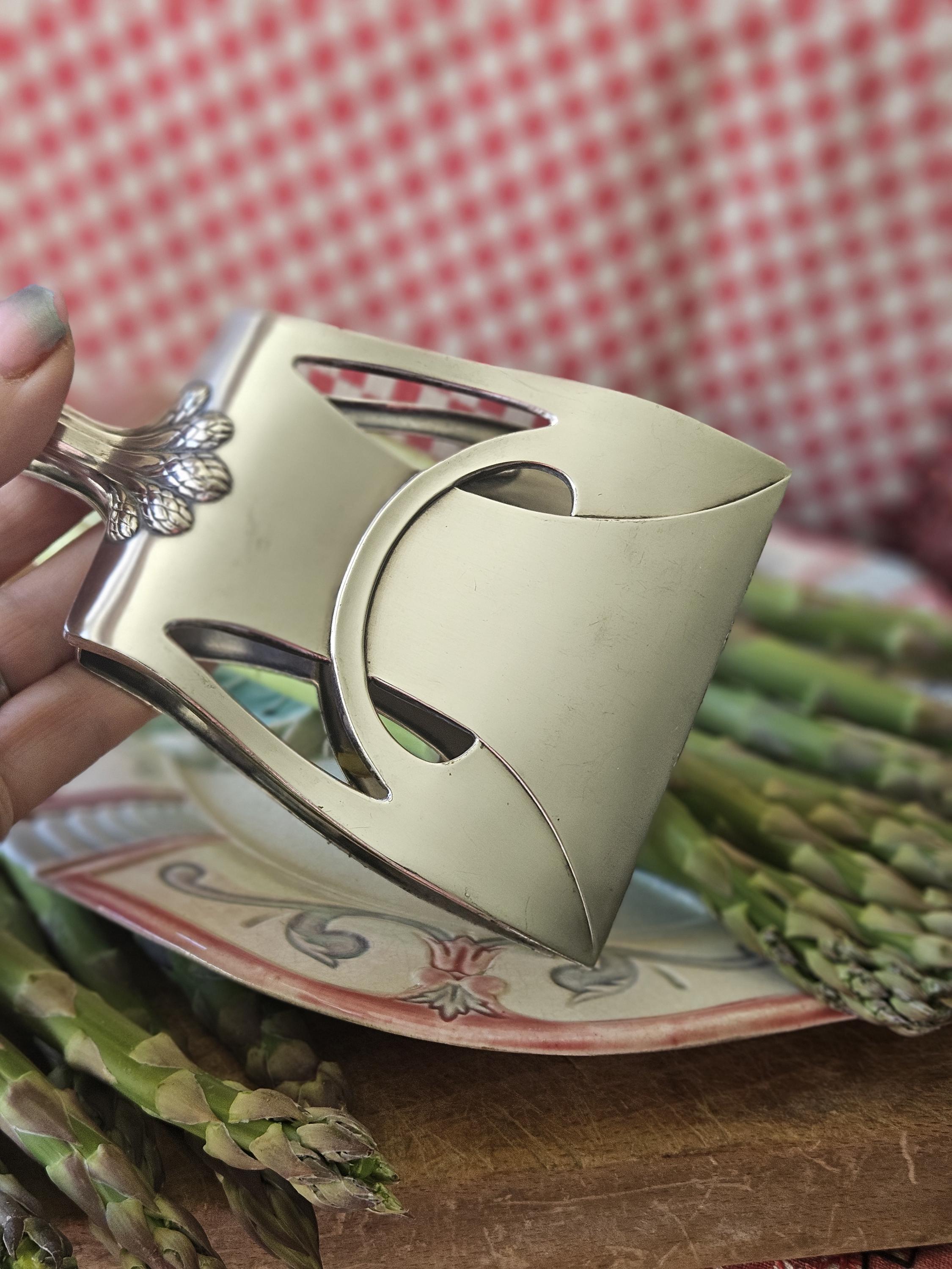 Vintage silver asparagus tongs - Etsy 日本