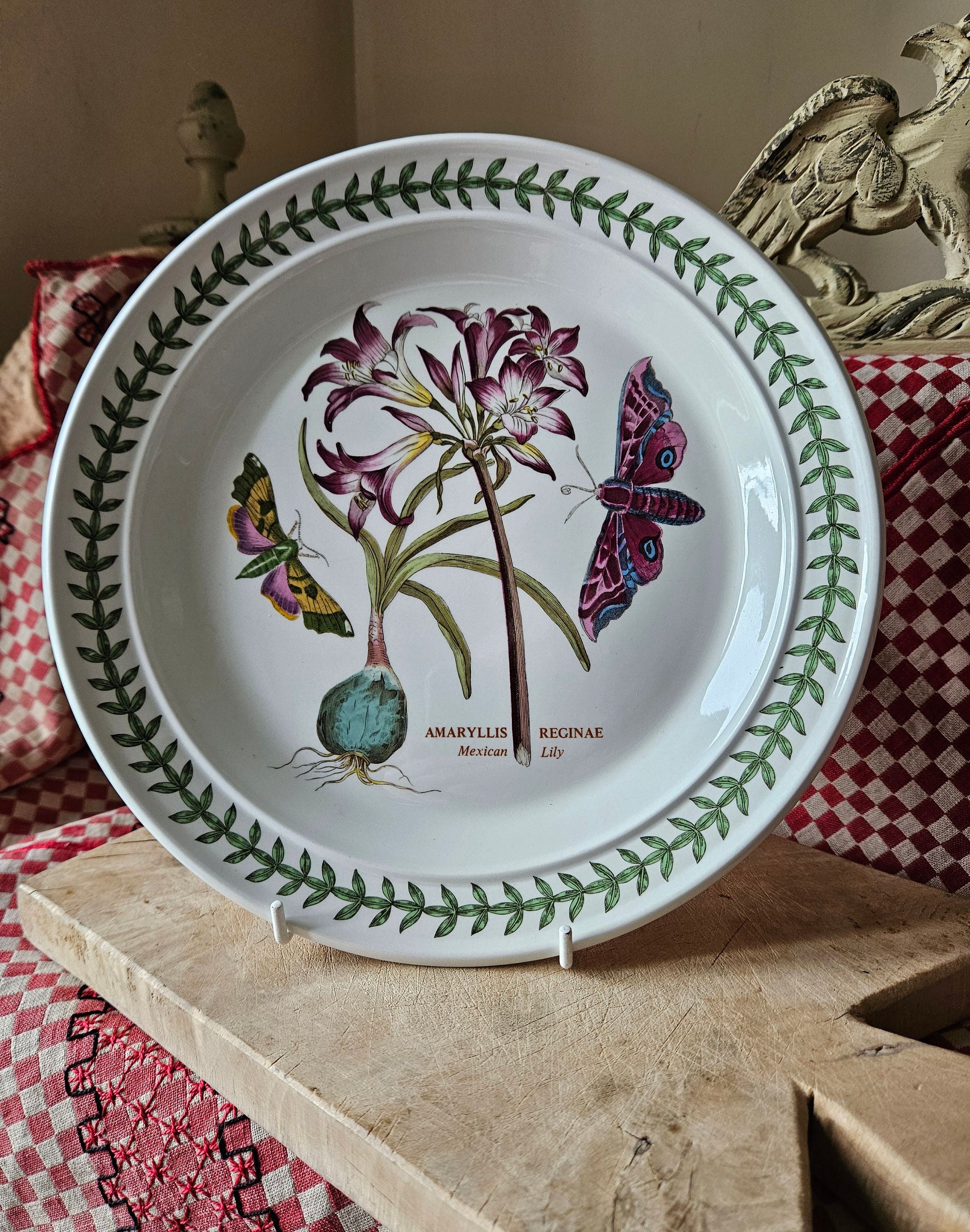 Stunning Rare French-found Vintage PORTMEIRION Botanic Garden