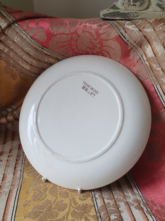 魅力的な希少なアンティーク フランス H.B. & Cie. Hautin Boulenger 