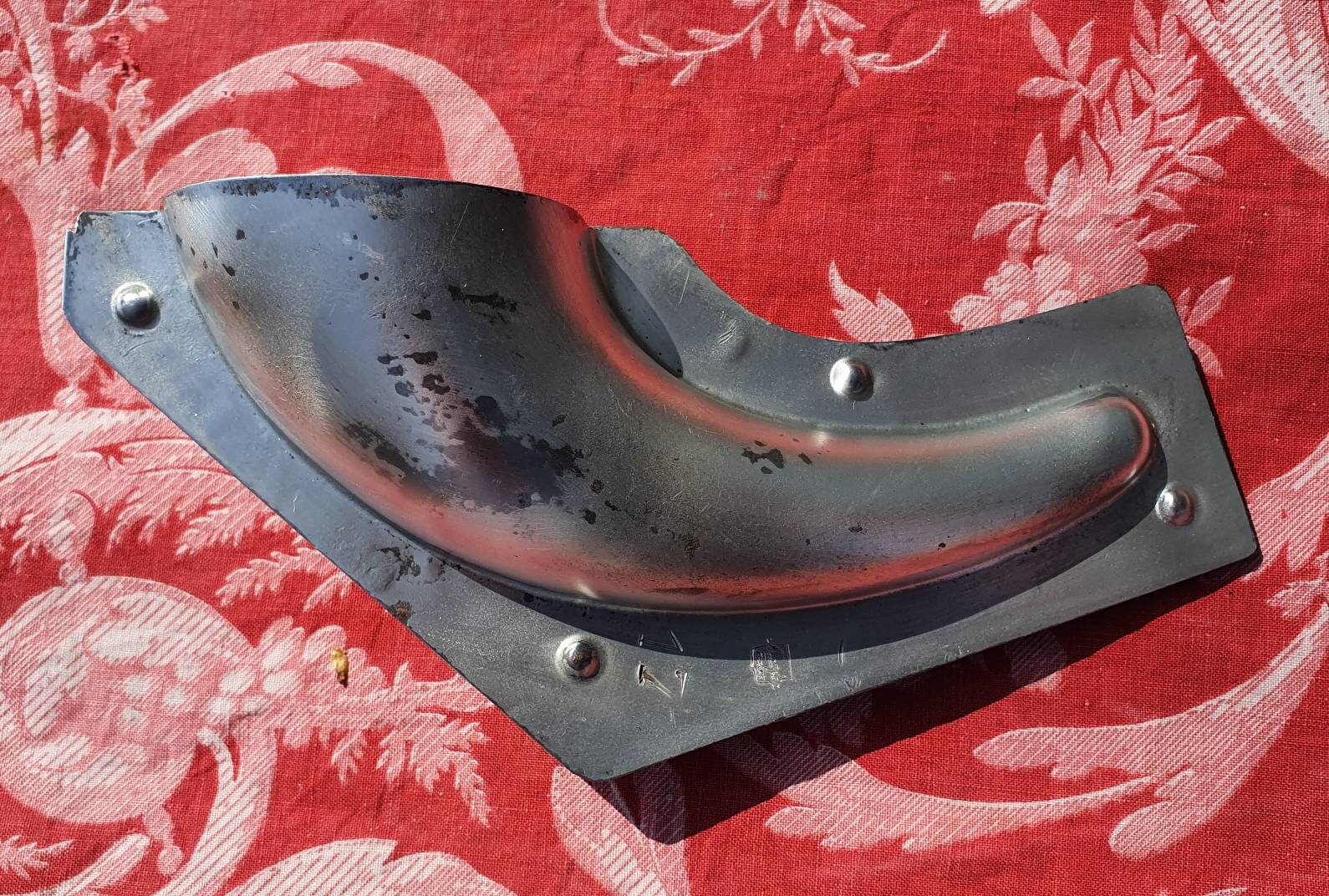 Vintage Français Matfer Villedieu Horn Chocolate Mould Vintage Cuisine Chic Kitchenalia Chocolatiere