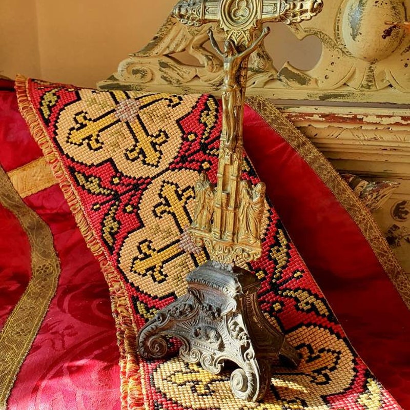 Gothic Crucifix Etsy