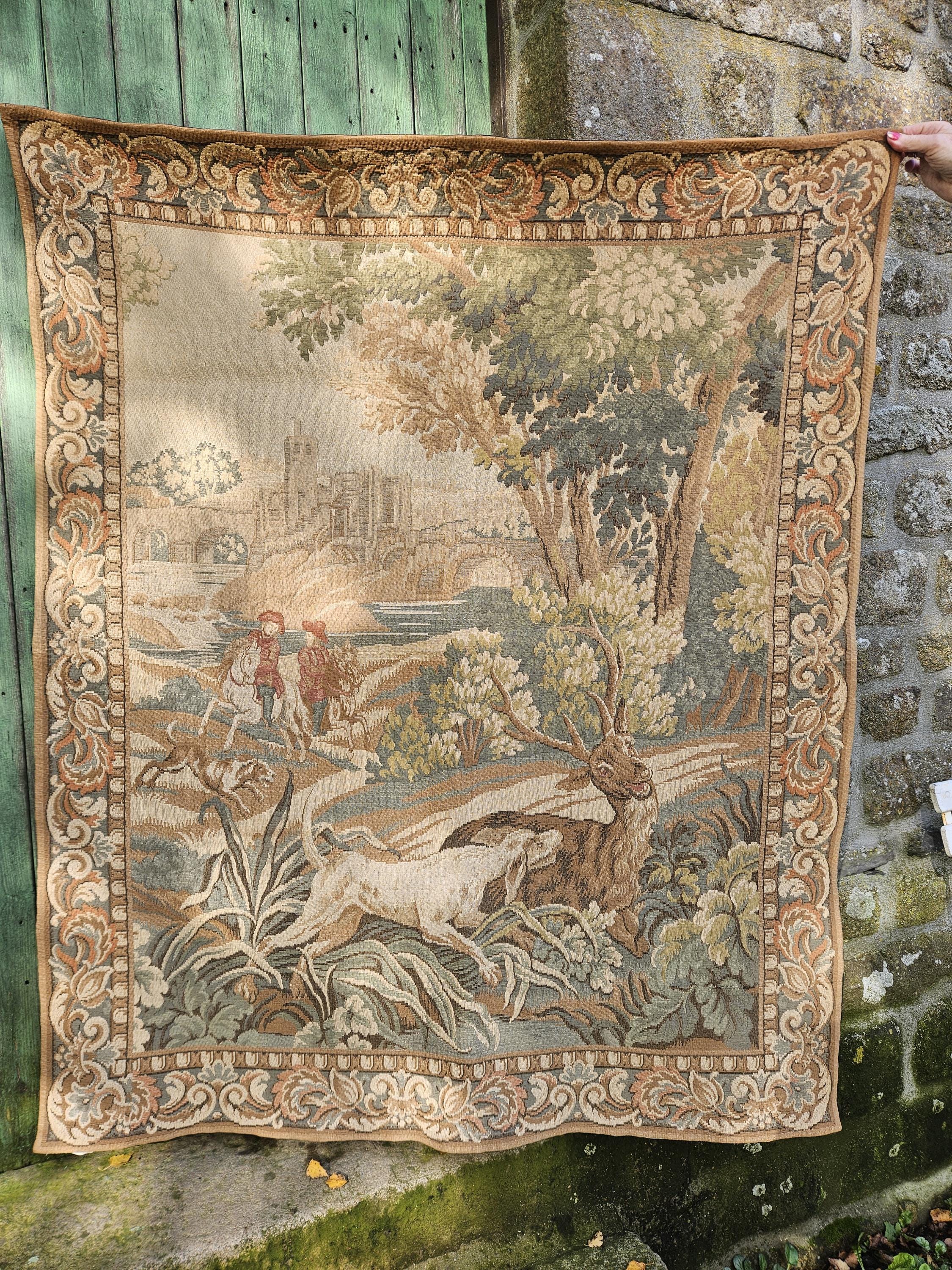 Exquisite Vintage French Paris JP PANNEAUX GOBELINS Exquisite Vintage French Paris JP PANNEAUX GOBELINS