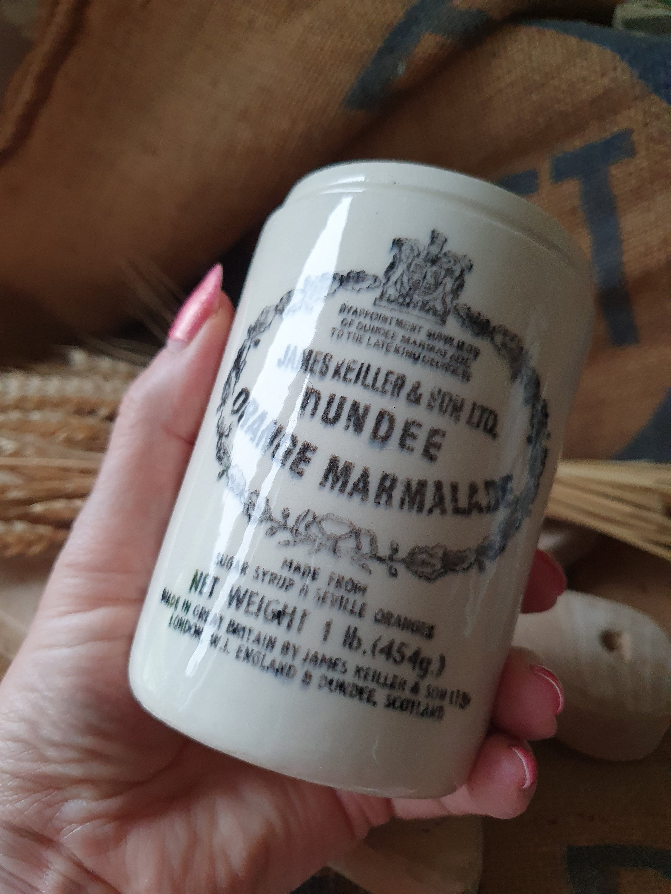 Rare Collectable Versatile Vintage James Keiller & Son Ltd