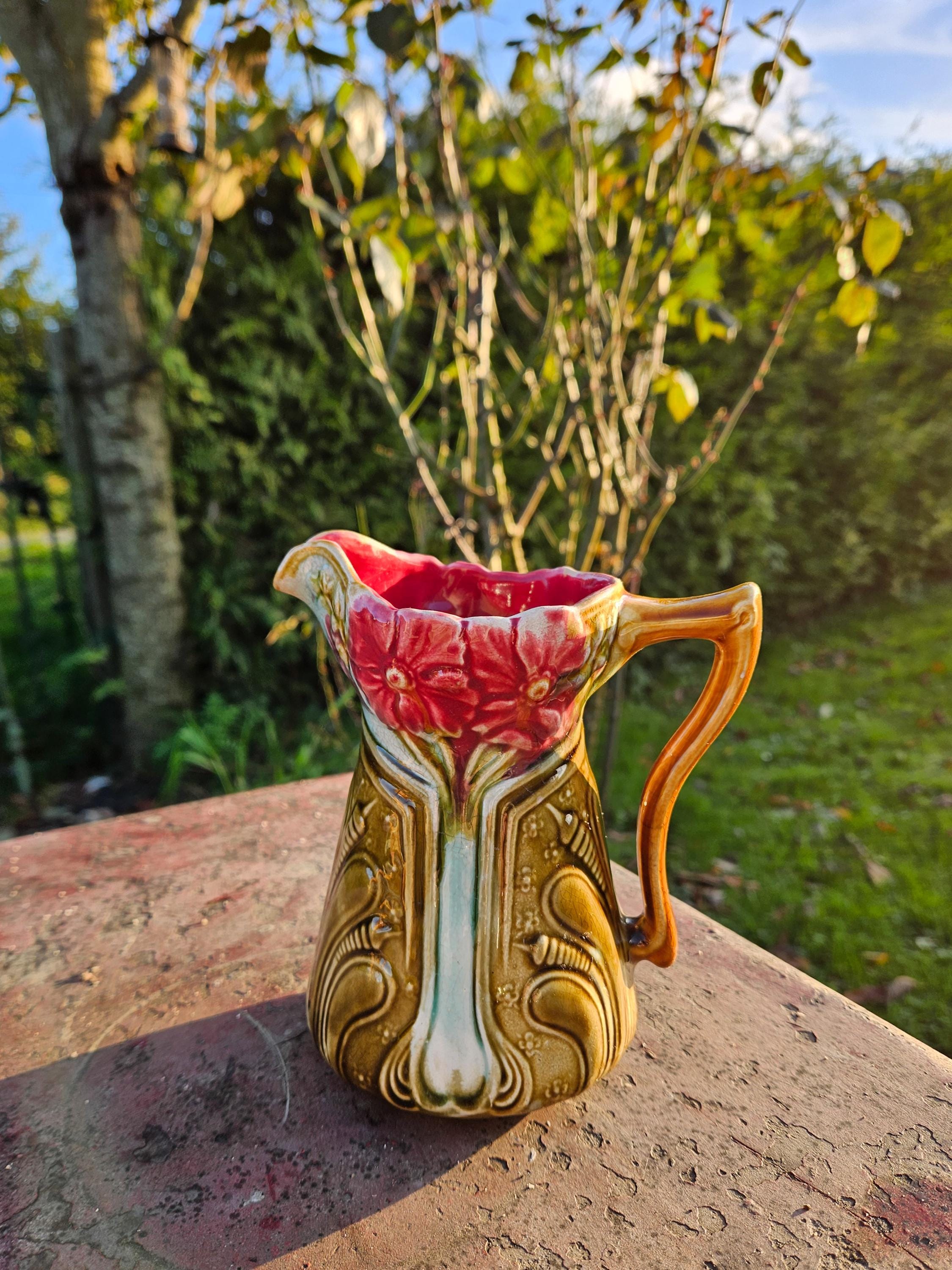 ヨーロッパ 陶器 花瓶