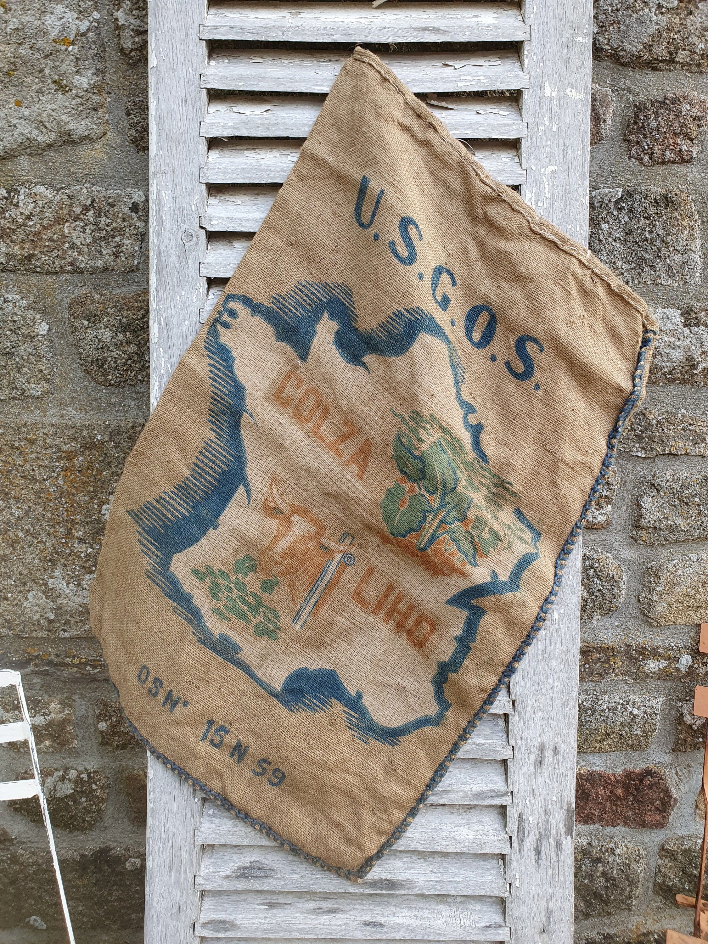 French Postal Sack - Etsy