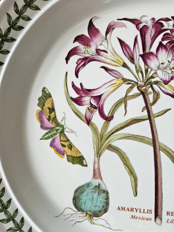Stunning Rare French-found Vintage PORTMEIRION Botanic Garden