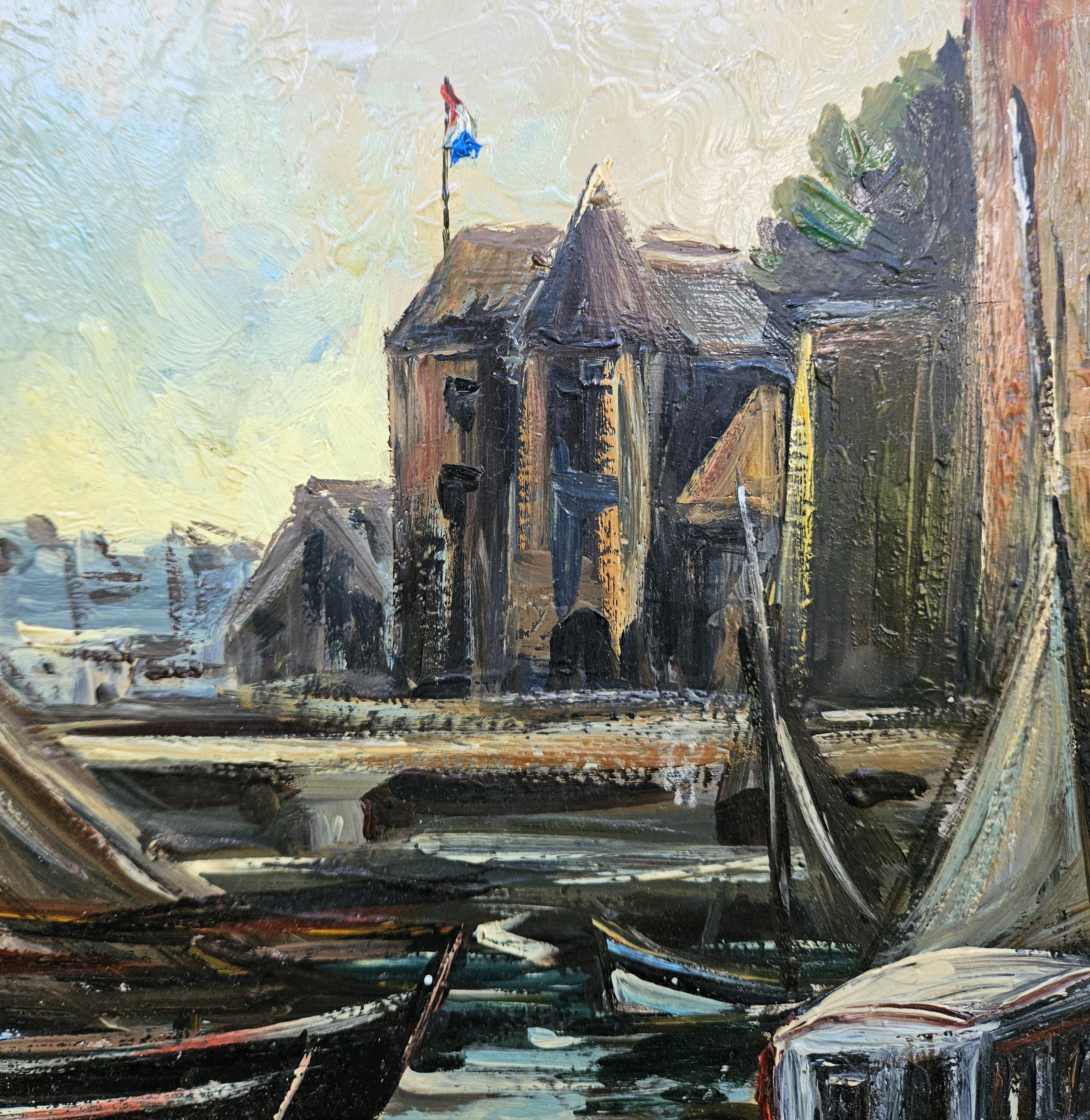 ヴィンテージ　フランス　油絵 フランス製 額絵 ヴィンテージ調｜インテリア専門店エルジュエル