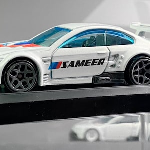 BMW M3 personalized Hot Wheels
