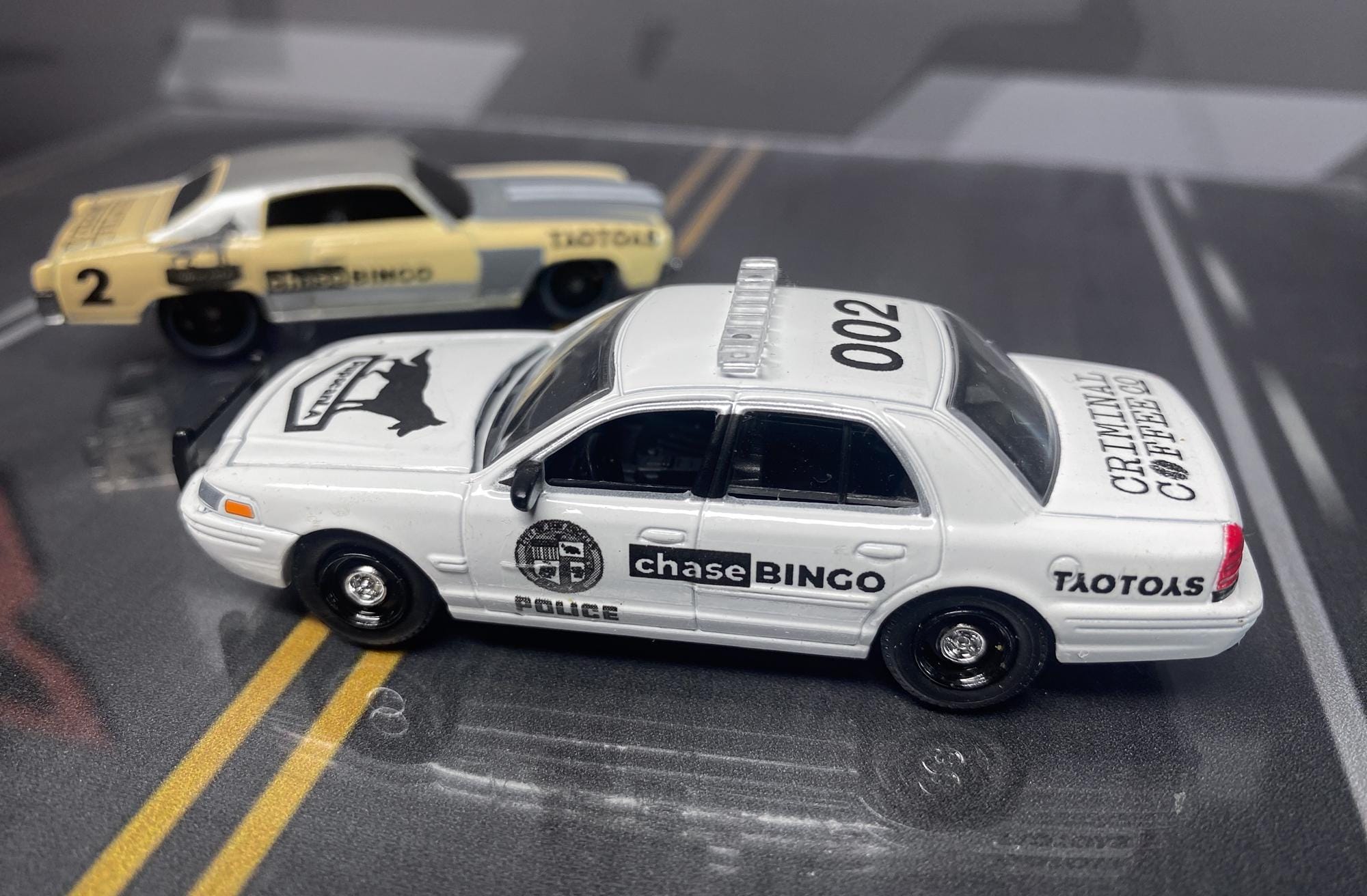 Modellino AL Rollin 1:64 - Polizia Michigan 2008 Blu, MIP, Auto Pressofusa, Da Collezione, 2023