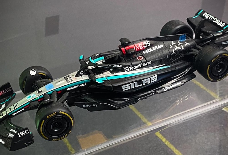 Your Name on F1 Scale Model - Etsy