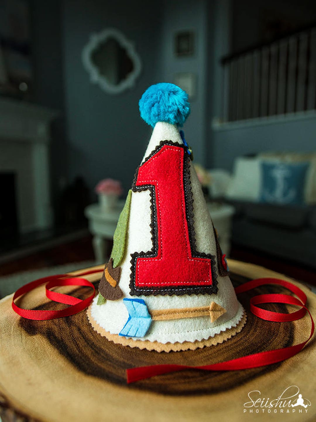 Cowboy Birthday Hat, Cowboy Party Hat, Cowboy Birthday Decor, 1st