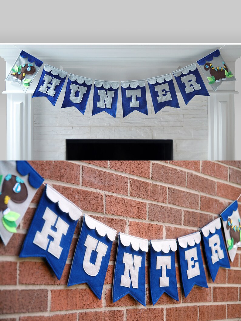 Personalized Baby Name Banner Personalized Name Banner Etsy