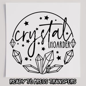 Crystal Hoader T-Shirt Transfer, bereit zum Pressen Transfer, Siebdruck Transfer, DTF, direkt zum Film, lustig